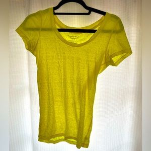 Bright Yellow TShirt